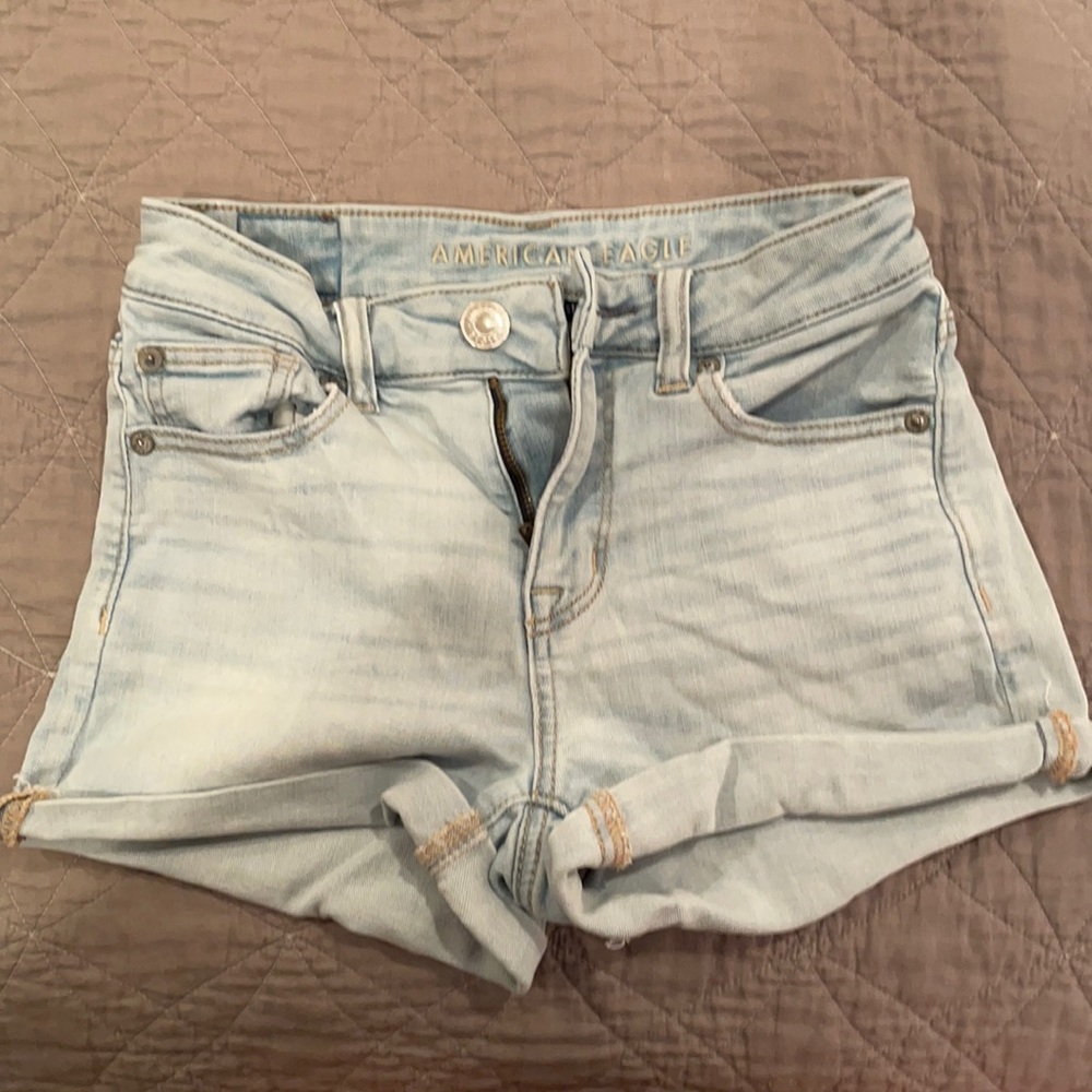 American Eagle Hi-Rise Shorts Size 0